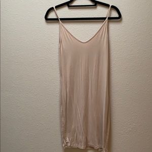 Tan Slip/Dress